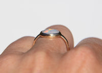 Australian Opal Arrow Ring