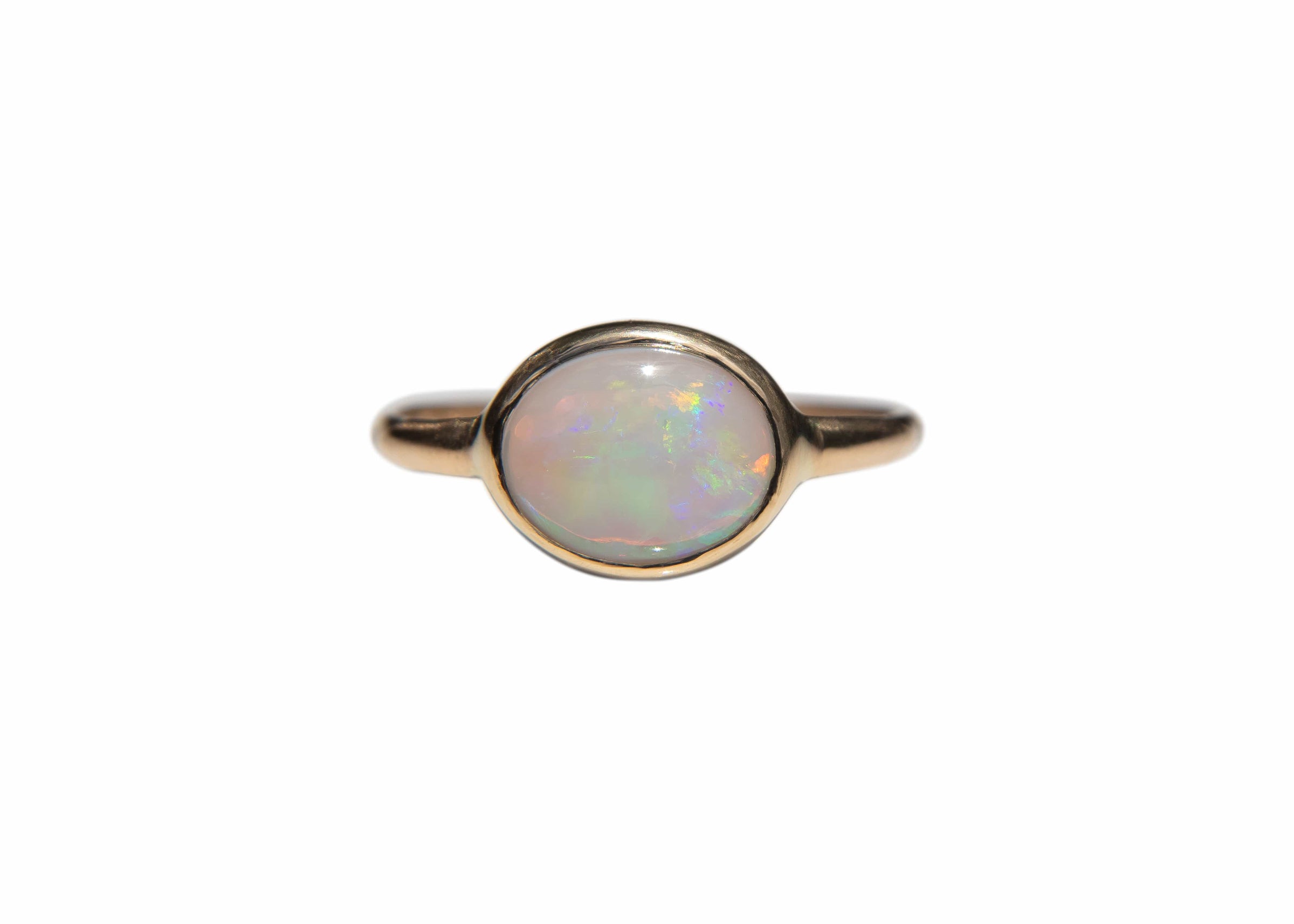 Australian Opal Arrow Ring