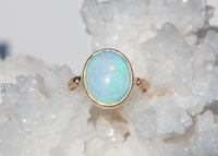 Australian Opal Boho Ring