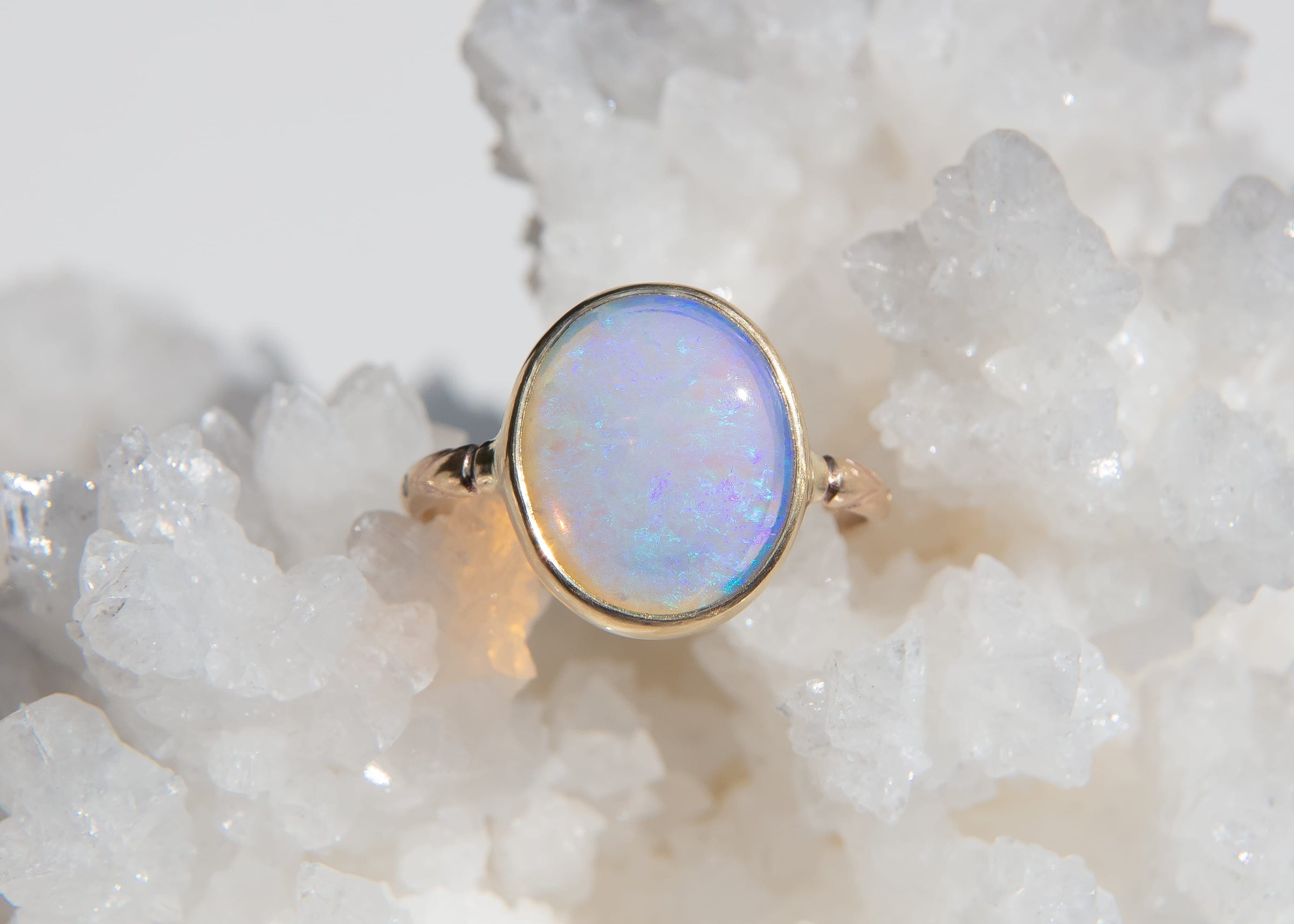 Australian Opal Boho Ring