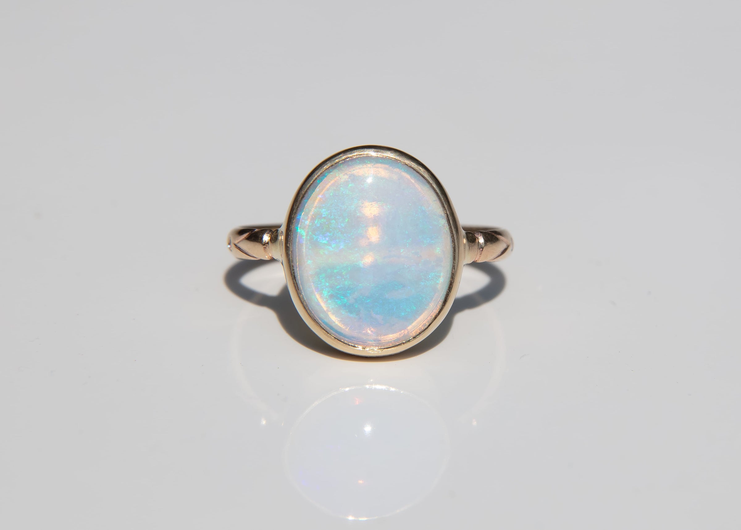 Australian Opal Boho Ring