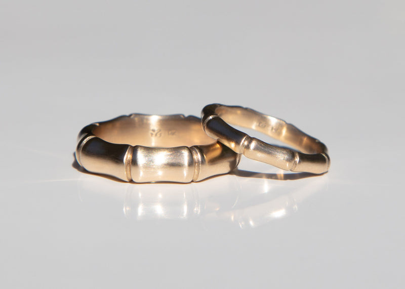 Women's Bamboo Wedding Band