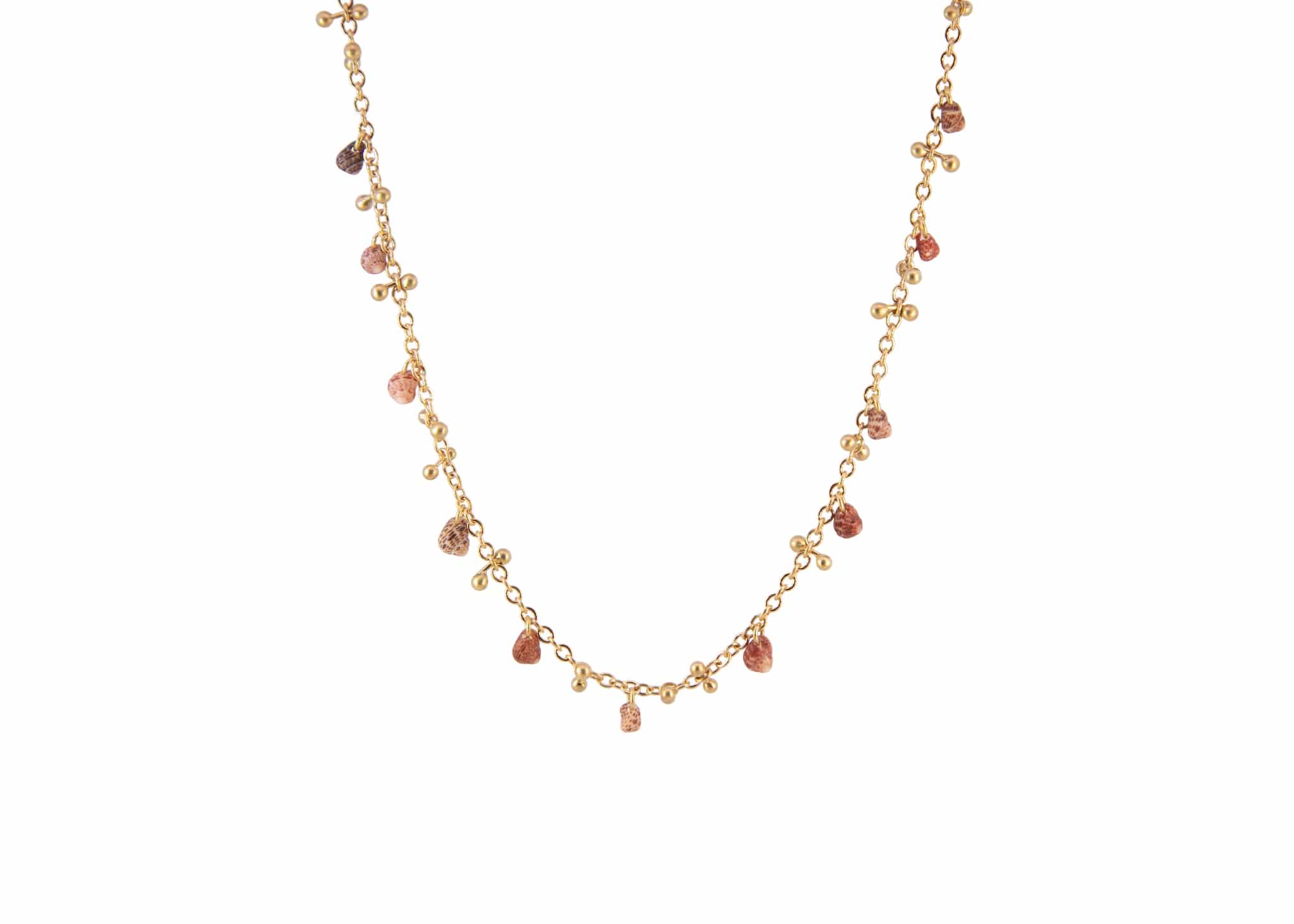 Bubble Necklace w/Kahelelani Shells