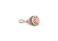 Small Cone Shell Charm w/Diamonds