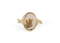 Dendritic Agate Coral Garden Ring