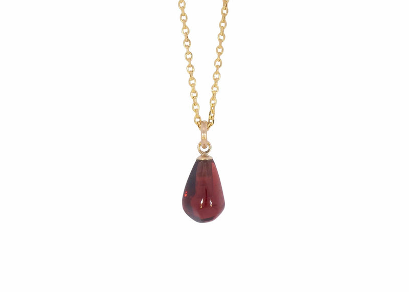 Pomegranate Seed Necklace | Garnet Seed Jewelry | Salty Girl Jewelry