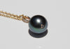 Tahitian Pearl Necklace w/Diamonds