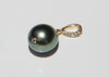 Tahitian Pearl Charm w/Diamonds