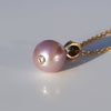 Lavender Pearl Necklace