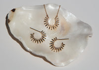 Mini Urchin Necklace with Pavé Diamonds