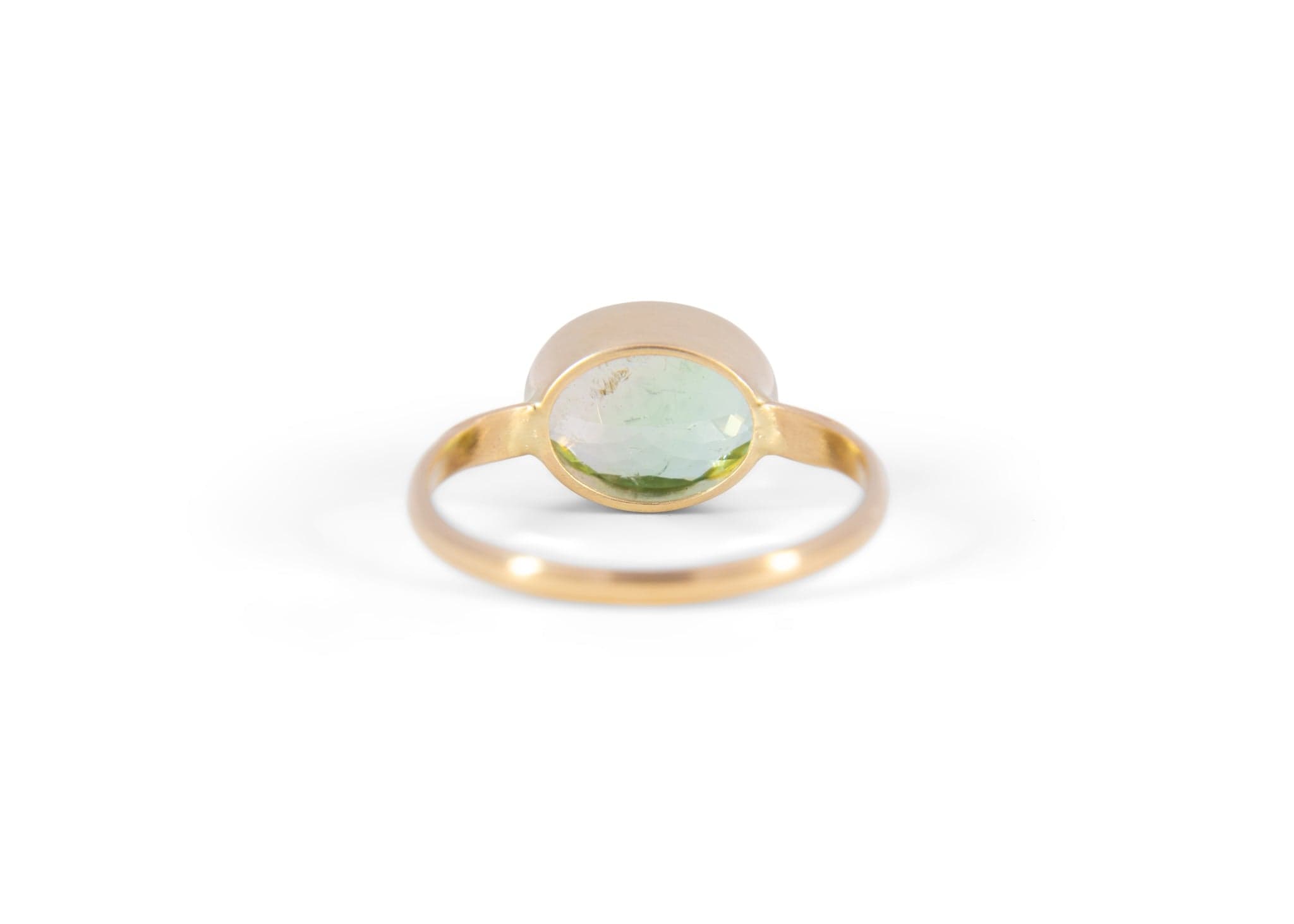 Mint Tourmaline Arrow Ring