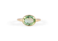 Mint Tourmaline Arrow Ring