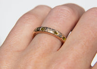 Sea Tumbled Olivine Lava Rock Band