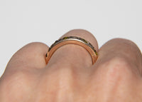 Sea Tumbled Olivine Lava Rock Band