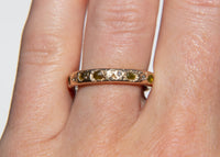 Sea Tumbled Olivine Lava Rock Band