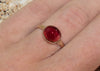 Pink Tourmaline Ring |Handcrafted Hawaiian jewelry| Salty Girl Jewelry