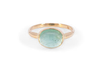 Teal Tourmaline Rock Candy Ring