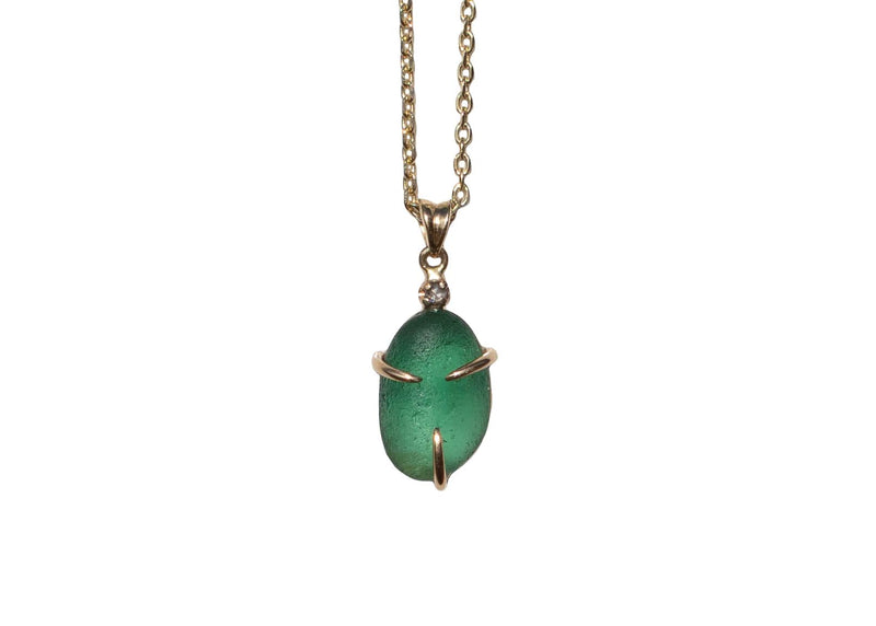 Handmade Sea Glass Jewelry | Seaglass Necklace | Salty Girl Jewelry