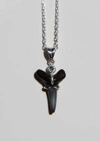 Fossilized Shark Tooth Necklace