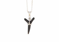 Fossilized Shark Tooth Necklace