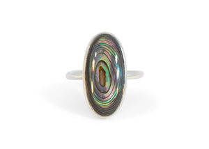High Quality Jewelry Hawaii | Abalone Shell Ring | Salty Girl Jewelry