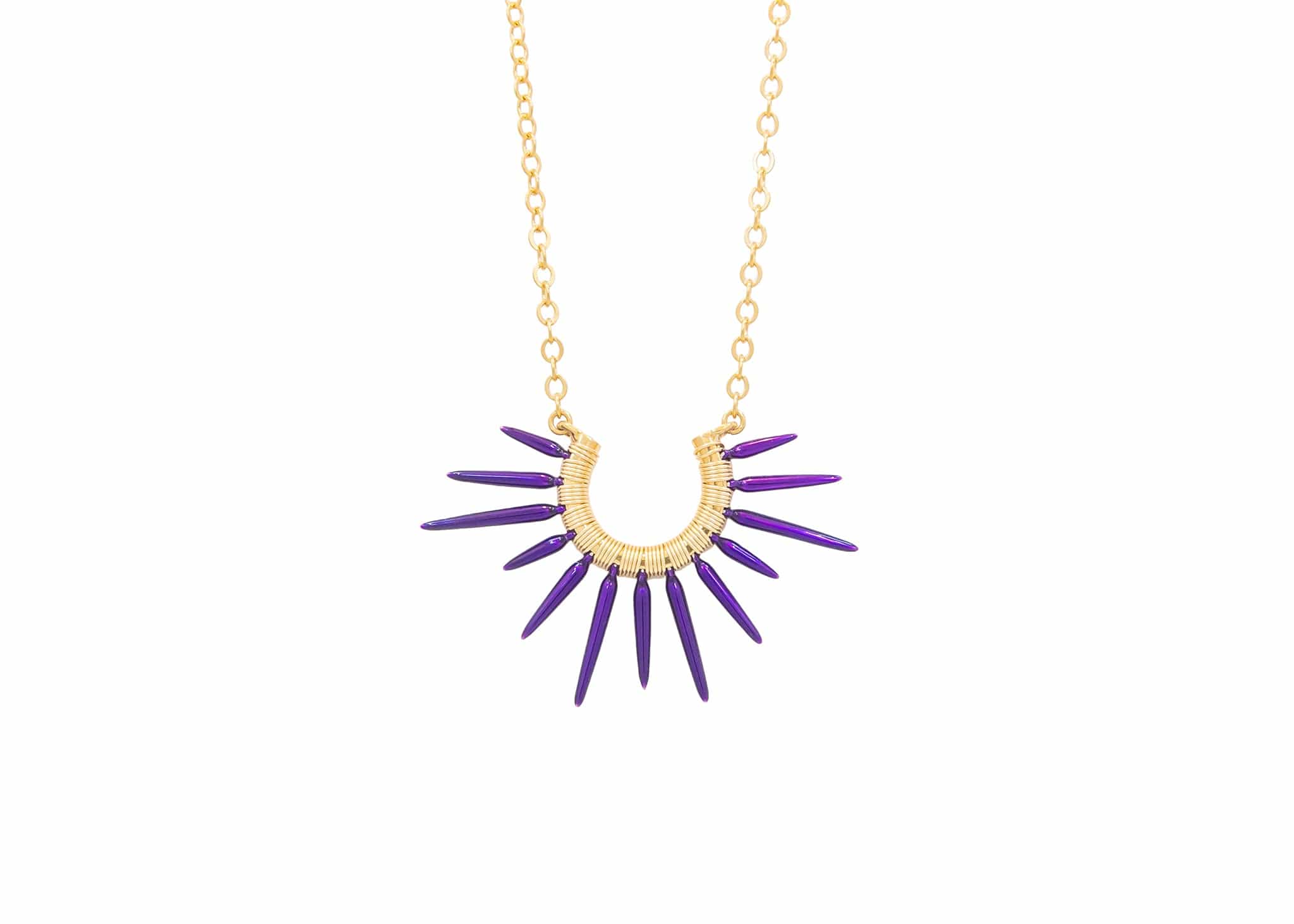Spiky Sea Urchin Necklace | Small Urchin | Salty Girl Jewelry