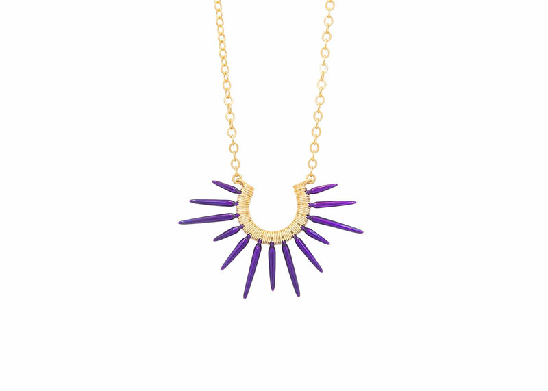 Spiky Sea Urchin Necklace | Small Urchin | Salty Girl Jewelry