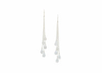 clear gemstone earrings