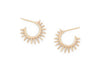 sea urchin inspired hoop earrings hawaii