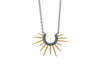 Small Urchin Necklace- Powder Coated